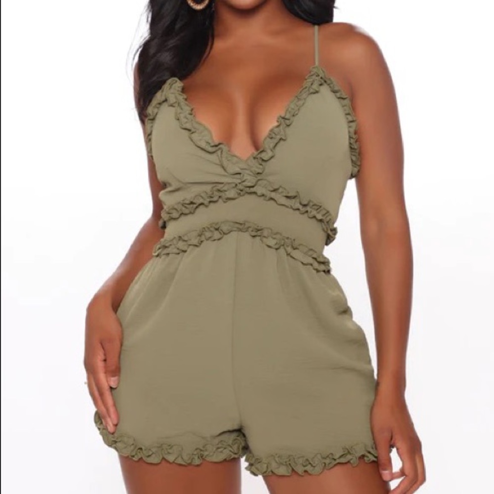 Ruffled Romper